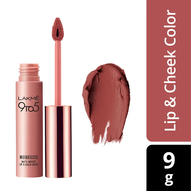 LAKME 9TO5 LIP CHEEK COLOR NUDE CUSHION